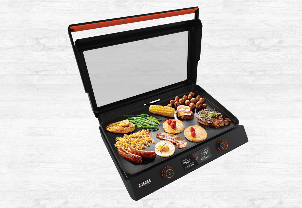 Blackstone Tischgrillplatte 8001EU – 2'015 cm² Grillfläche, 1600 W – Schwarz