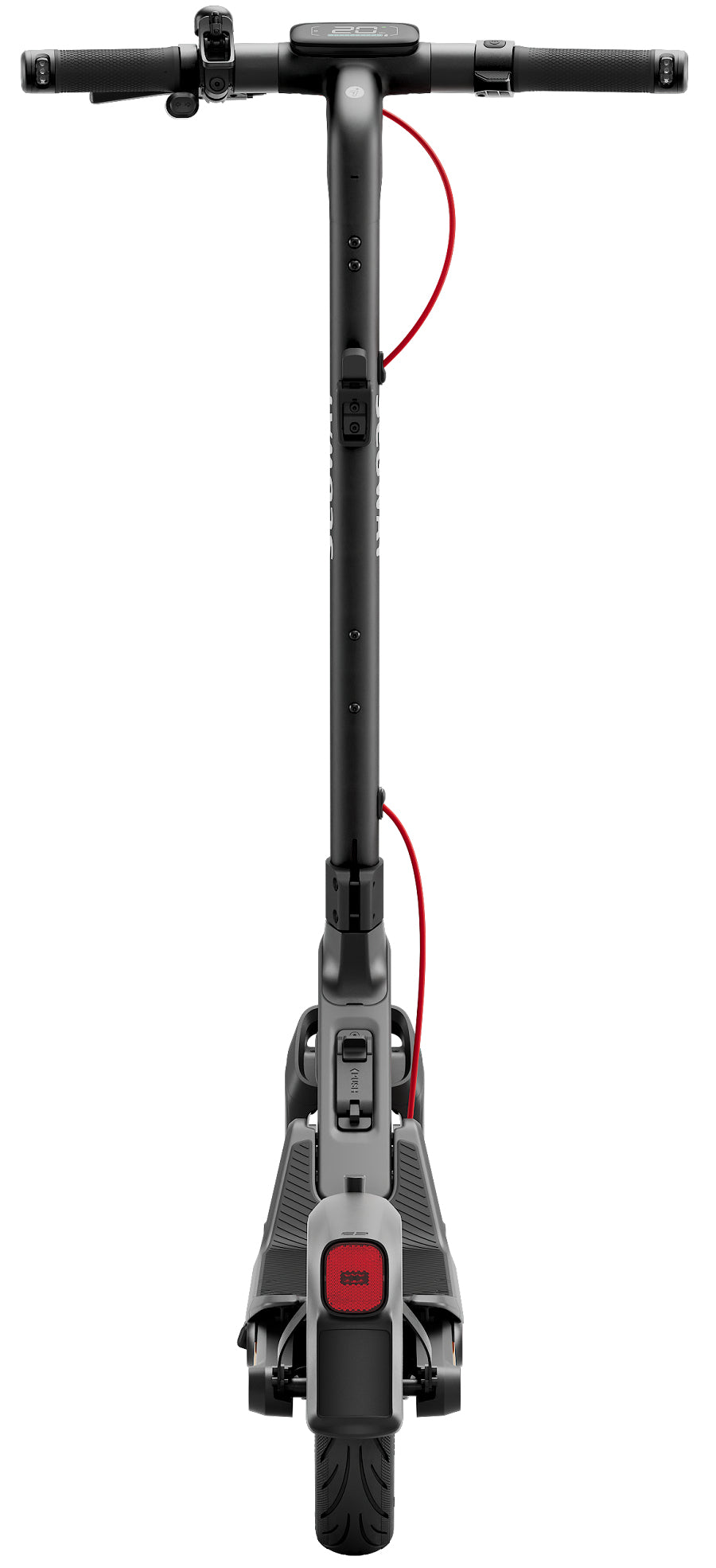 Segway Ninebot E3 Pro D – E-Scooter – 400 W, 10", 20 km/h, Reichweite bis 55 km, 368 Wh, grau