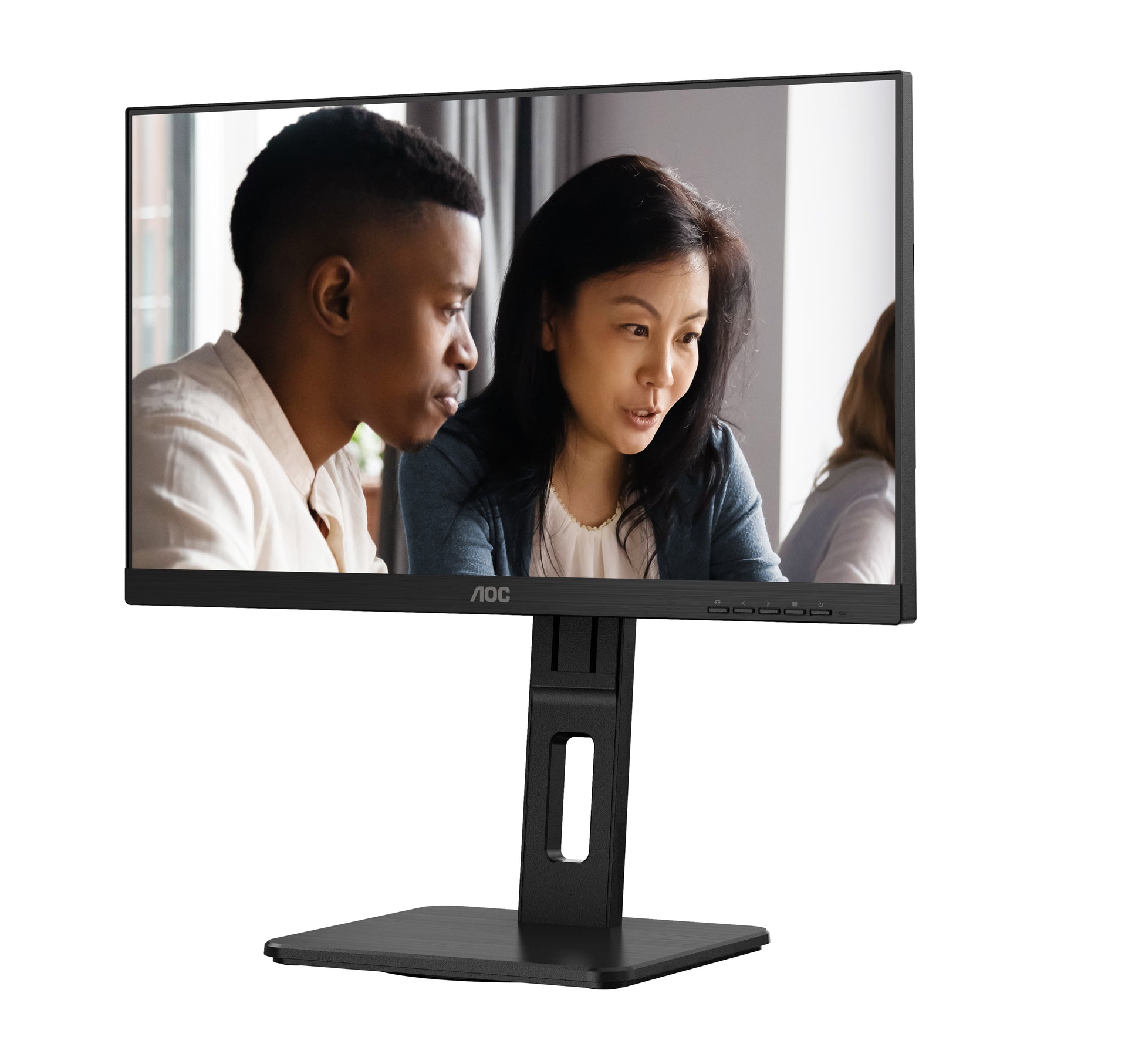 AOC 22E2UMF – Monitor, 21,5" 1920 × 1080 (Full HD), VA, 75 Hz, 250 cd/m², VESA 100 × 100, Schwarz