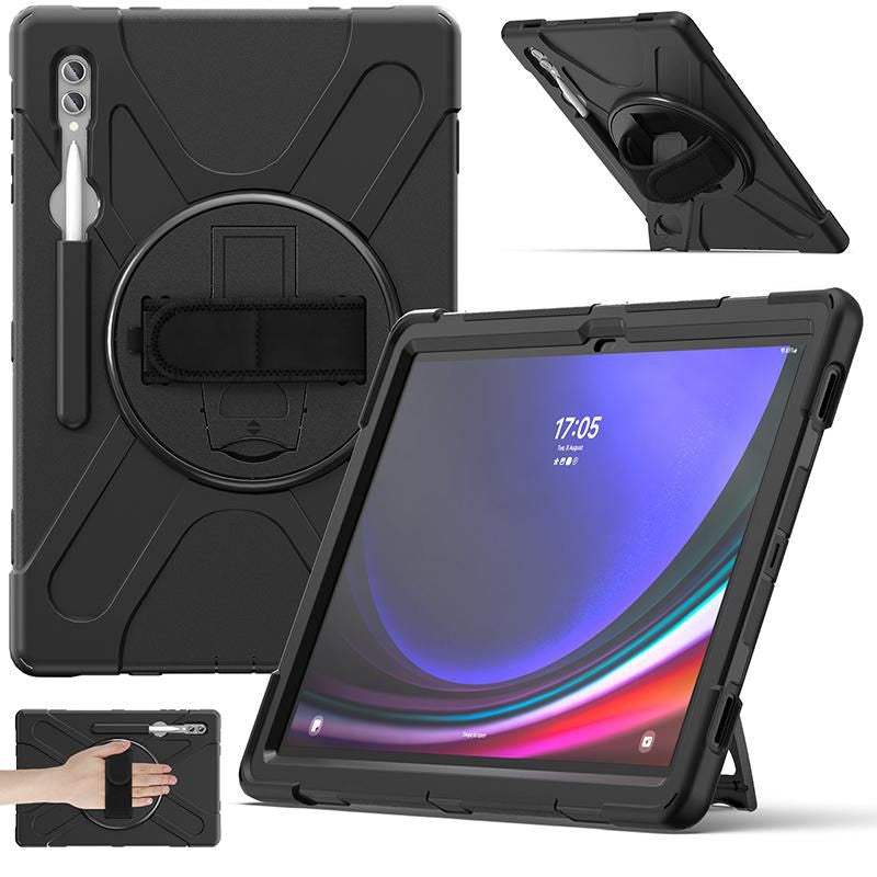 eSTUFF Tablet-Hülle für Samsung Galaxy Tab S9 Ultra/S8 Ultra 14,6" – Schwarz