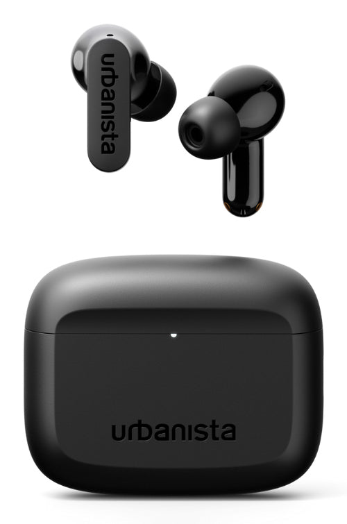 Urbanista Palo Alto – True Wireless In-Ear Kopfhörer – Bluetooth, ANC, IP54 – Schwarz – bis 45 h