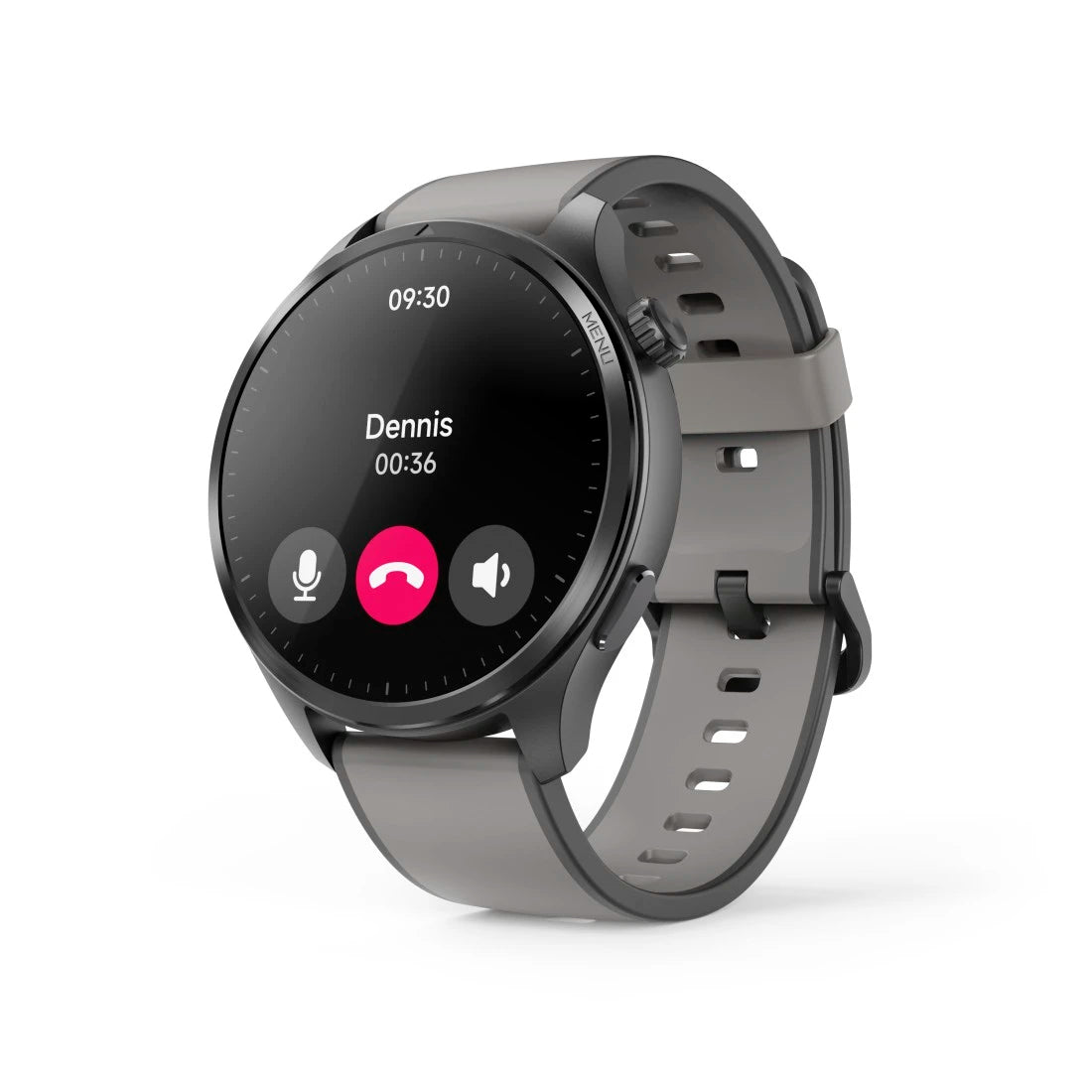 Hama 9000 52 mm GPS – Edelstahl Anthrazit, Sportarmband, 50 m, für Android und iPhone