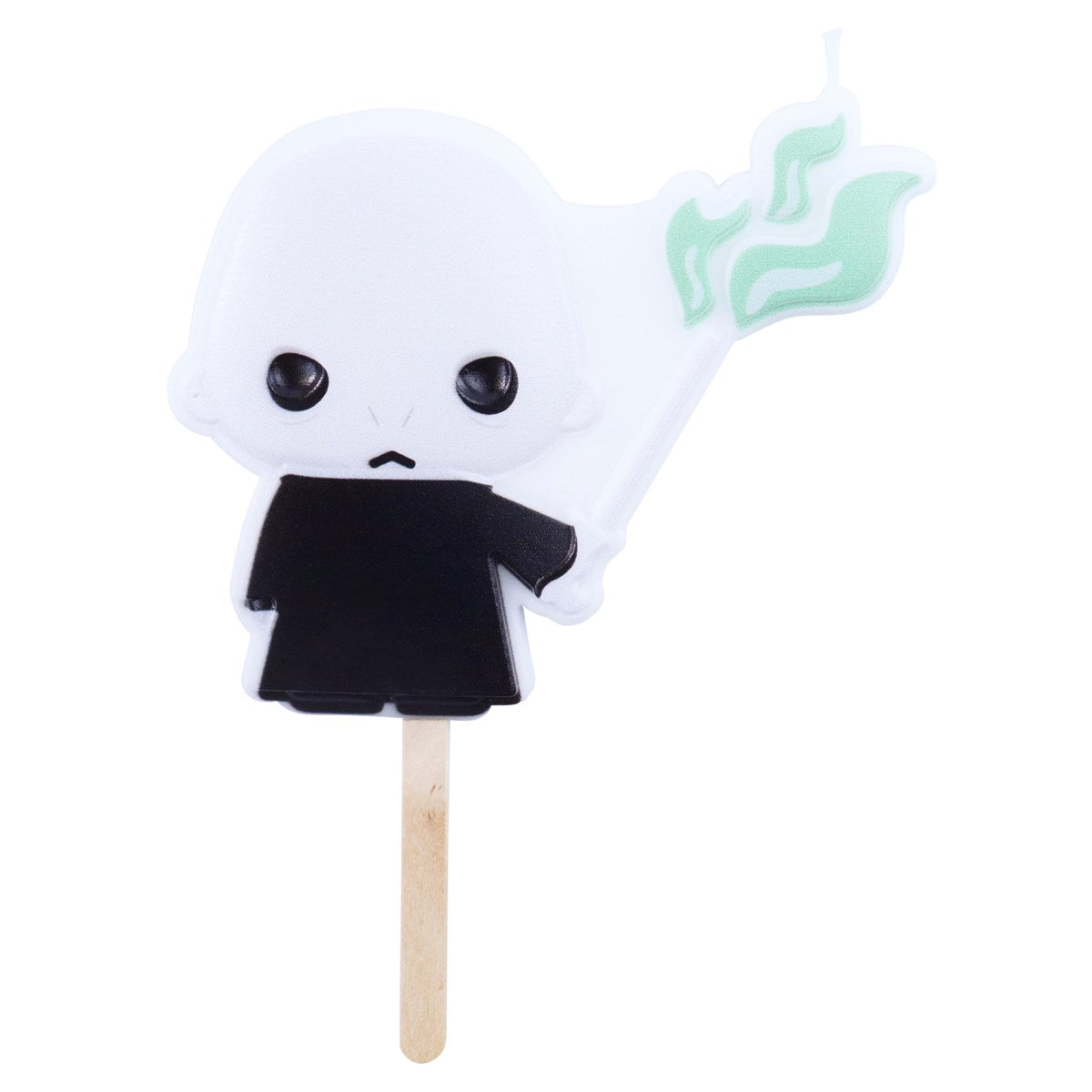 PME Geburtstagskerzen Harry Potter Lord Voldemort – mehrfarbig – 9,5 × 8,5 cm – 1 Stk – ohne Holzhalter