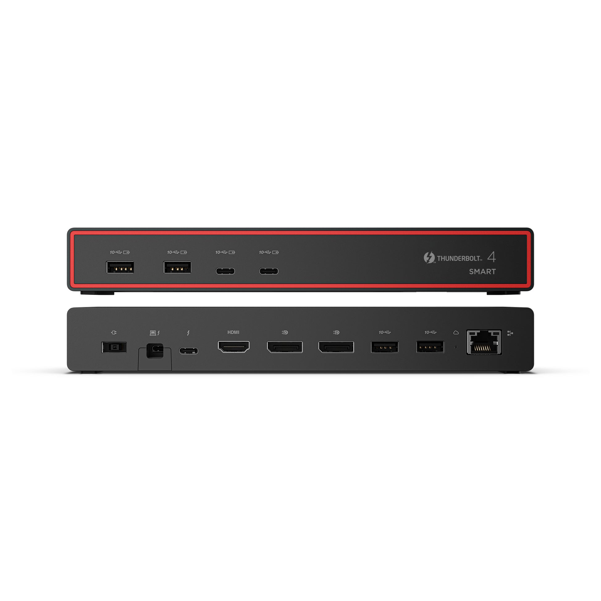Lenovo Thunderbolt 4 Smart 7500 Dockingstation – Thunderbolt 4, 2× DP, 1× HDMI, 4× USB-A, 2× USB-C, 100 W PD