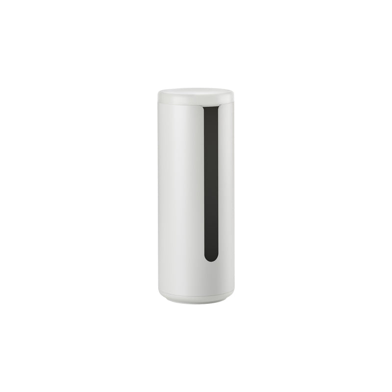 Zone Denmark Toilettenpapierständer – Kunststoff (ABS), Aluminium, hellgrau, für 3 Rollen, 15 × 15 × 10,5 cm