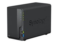 Synology DS223 – 2-Bay Desktop NAS – Realtek RTD1619B, 2 GB RAM, für 2,5"/3,5" HDD/SSD, SATA