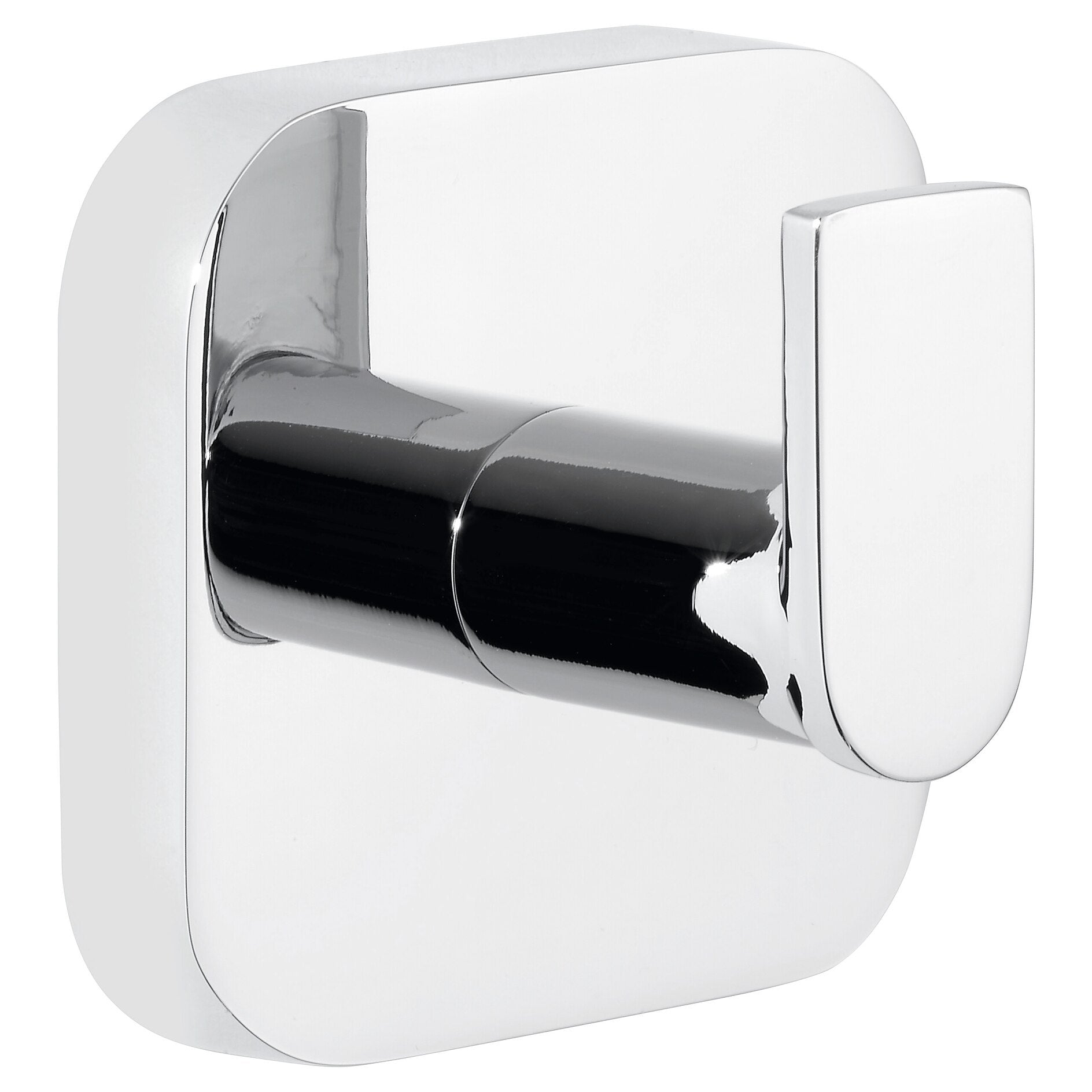 TESA Klebehaken – Metall, Chrom, 6 kg, Klebestreifen, 8×6,5×8,5 cm