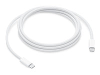 Apple USB-C auf USB-C Kabel – 2,0 m, bis 240 W, Schnellladen, Weiss