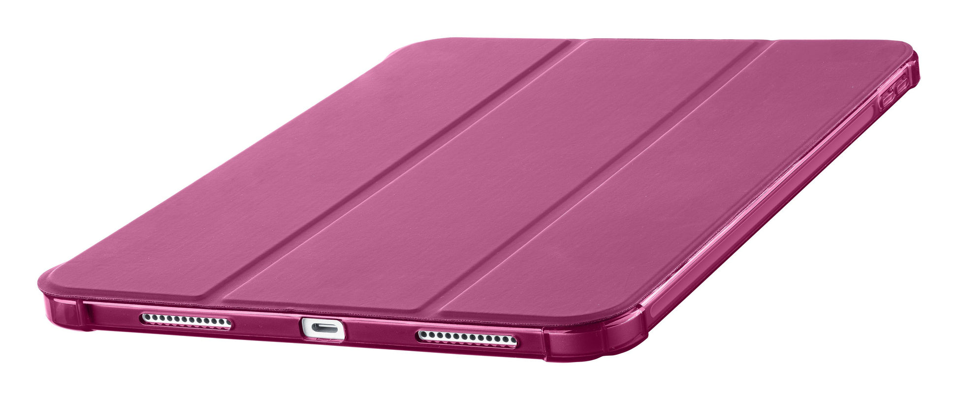 Cellularline Notebook-Schutzhülle – für iPad Air 11 (M2/2024), Stoßschutz, Kunstleder, Rosa