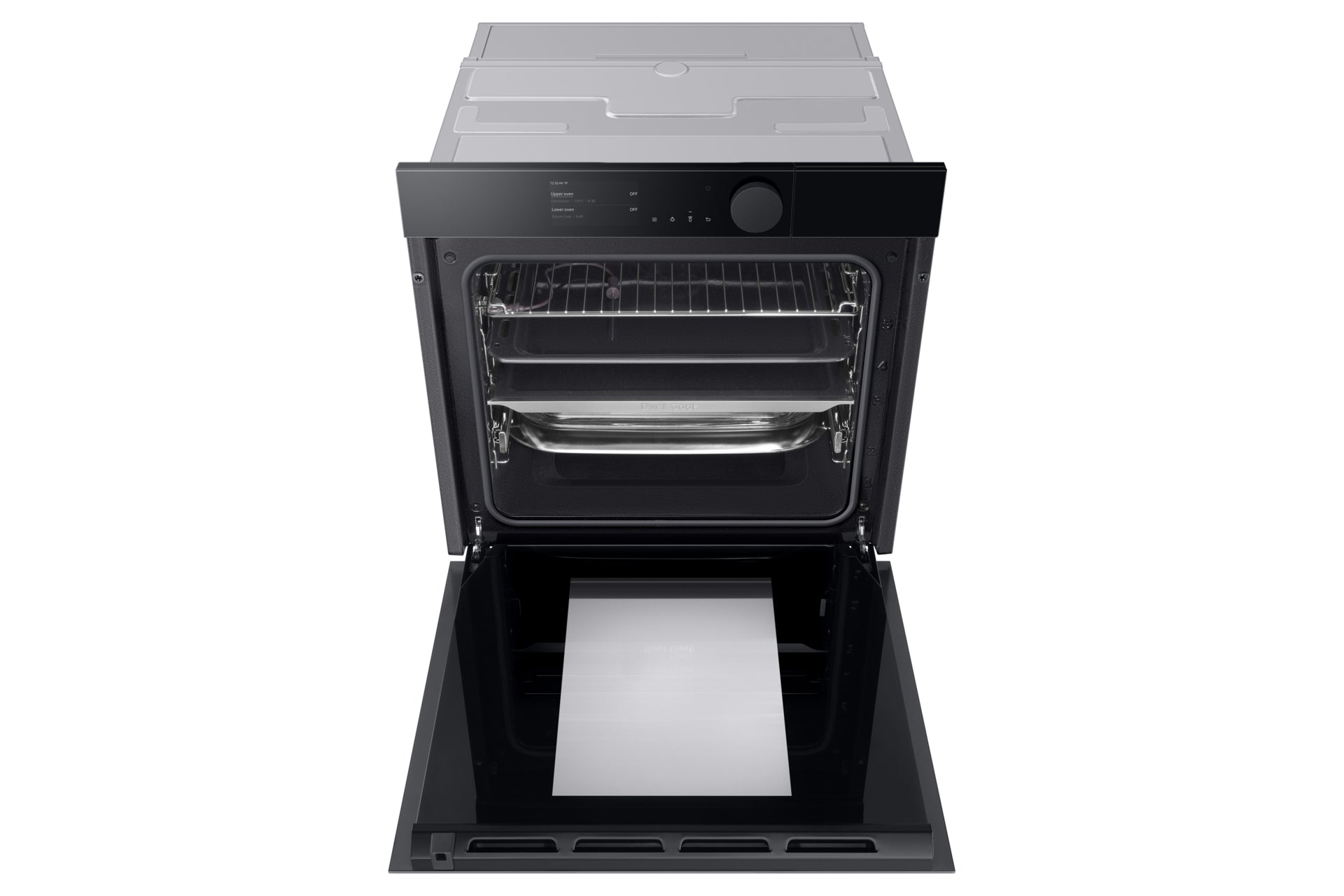 Samsung Einbau-Ofen NV8000 – 75 l, Dual Cook Steam & Pyrolyse – Onyx Schwarz
