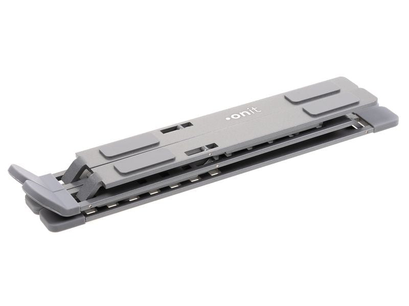 ONIT Laptop-Ständer – bis 17,3", faltbar, höhenverstellbar – Anthrazit