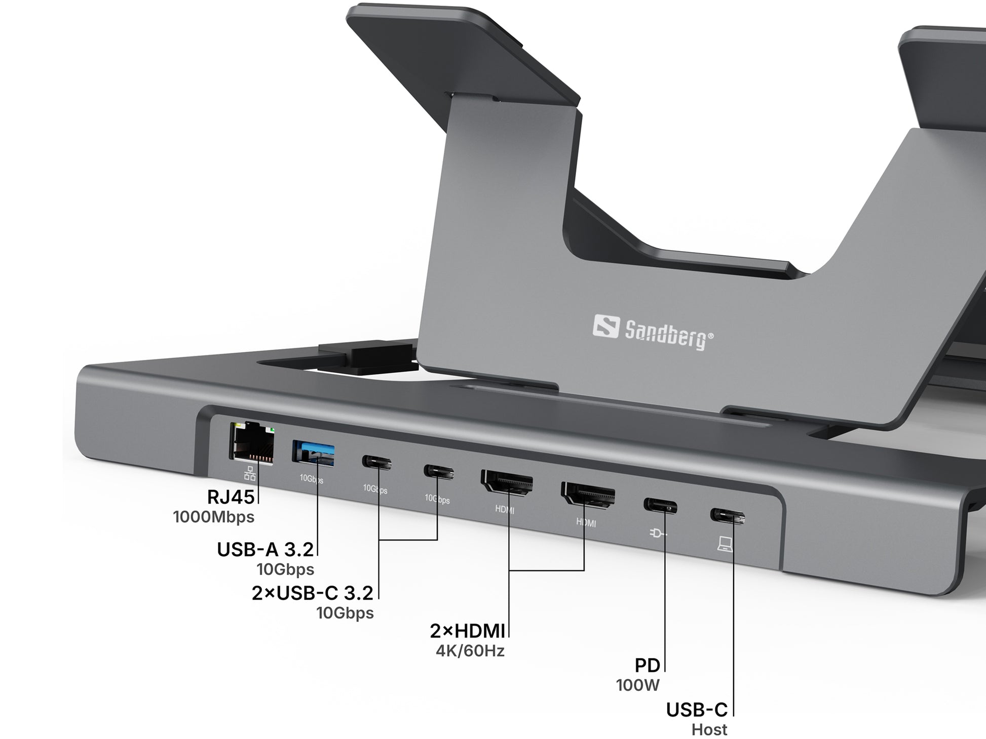 Sandberg 136-83 Dockingstation – USB-C