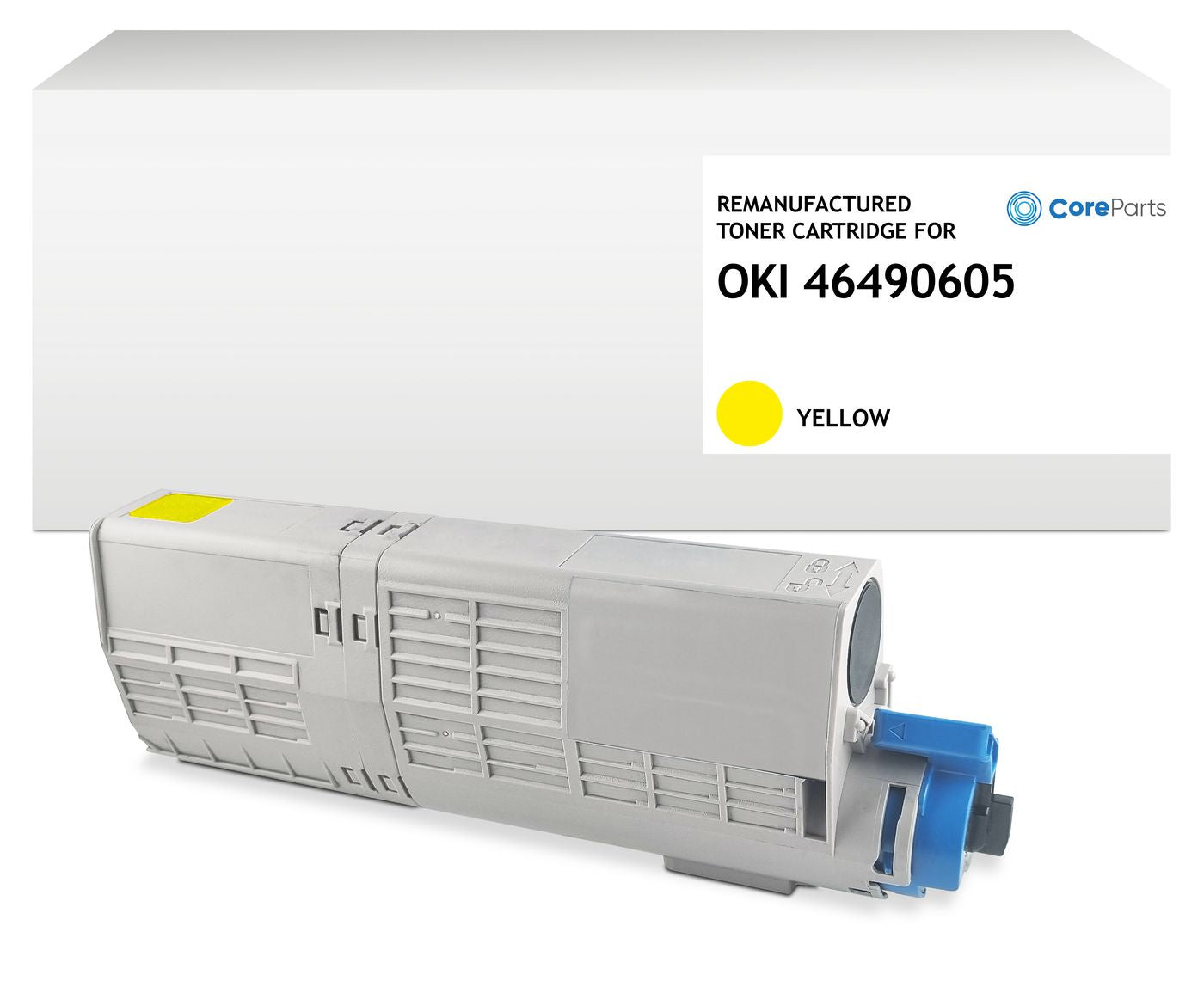CoreParts Toner – Gelb, 6000 Seiten – für OKI