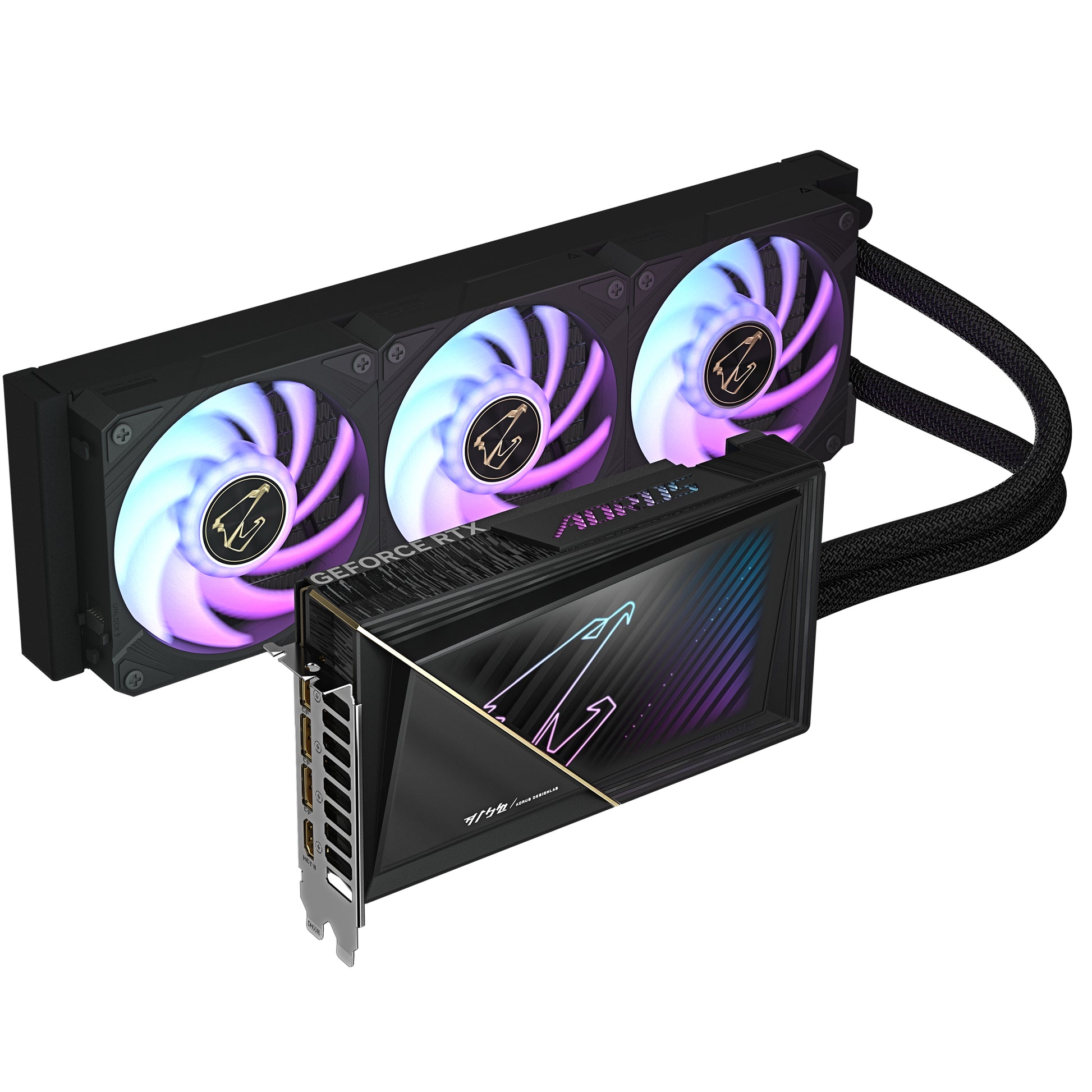 GIGABYTE GV-N5080AORUSX W-16GD – PCIe Grafikkarte – 3×DP, 1×HDMI, PCIe 5.0 x16, 1×16-Pin