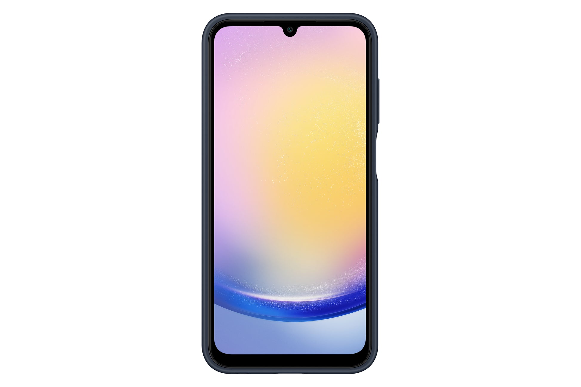 Samsung Backcover – für Samsung Galaxy A25 5G, mit Kartenfach, TPU, Schwarz/Blau, kratzresistent