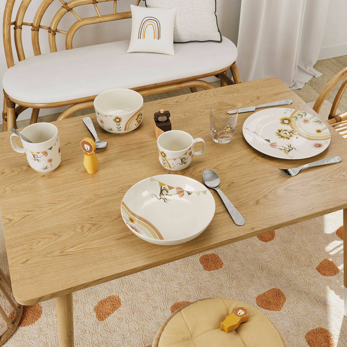 Villeroy & Boch Roar Lion Suppenteller – mikrowellenfest, spülmaschinenfest