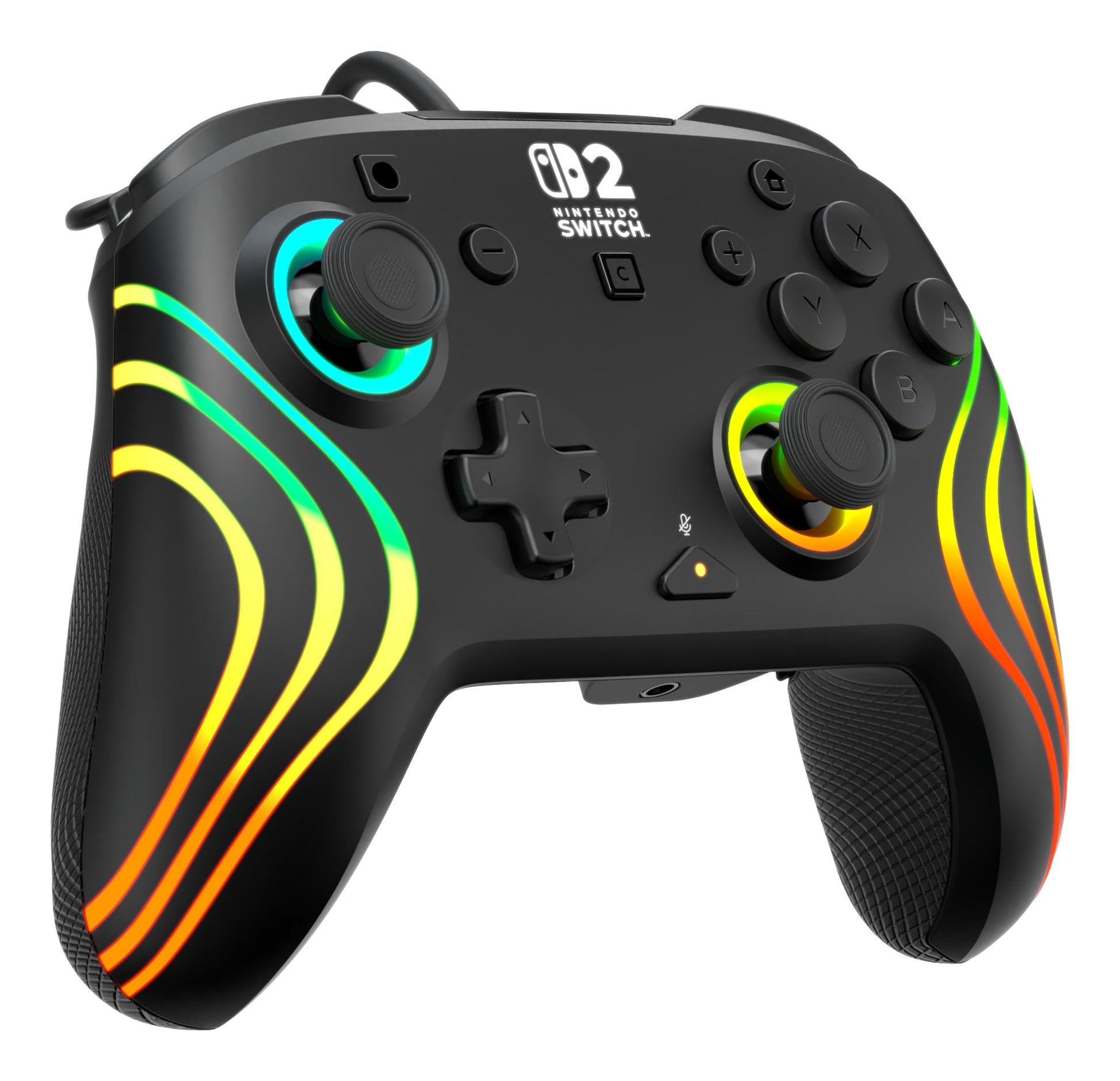 Turtle Beach Afterglow Wave – Gamepad – USB (kabelgebunden) – für Nintendo Switch, Switch 2 & Switch OLED