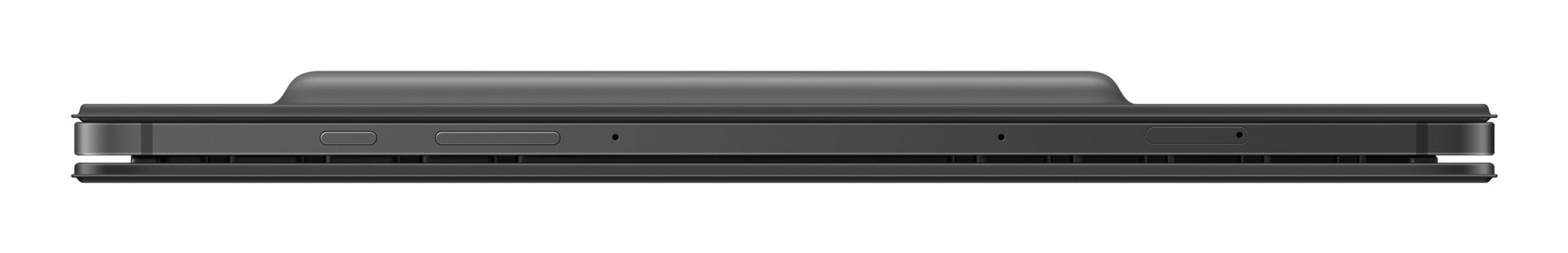 Samsung Tastatur, kabellos (Bluetooth), nordisch, 65%, mit Touchpad, schwarz – für Galaxy Tab S9 & Galaxy Tab