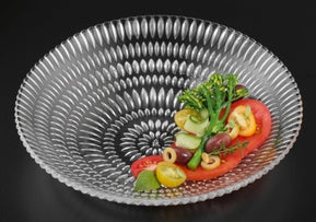 Nachtmann Salatschüssel – Ø 25,0 cm, H 5,0 cm, Kristallglas, Transparent, spülmaschinenfest
