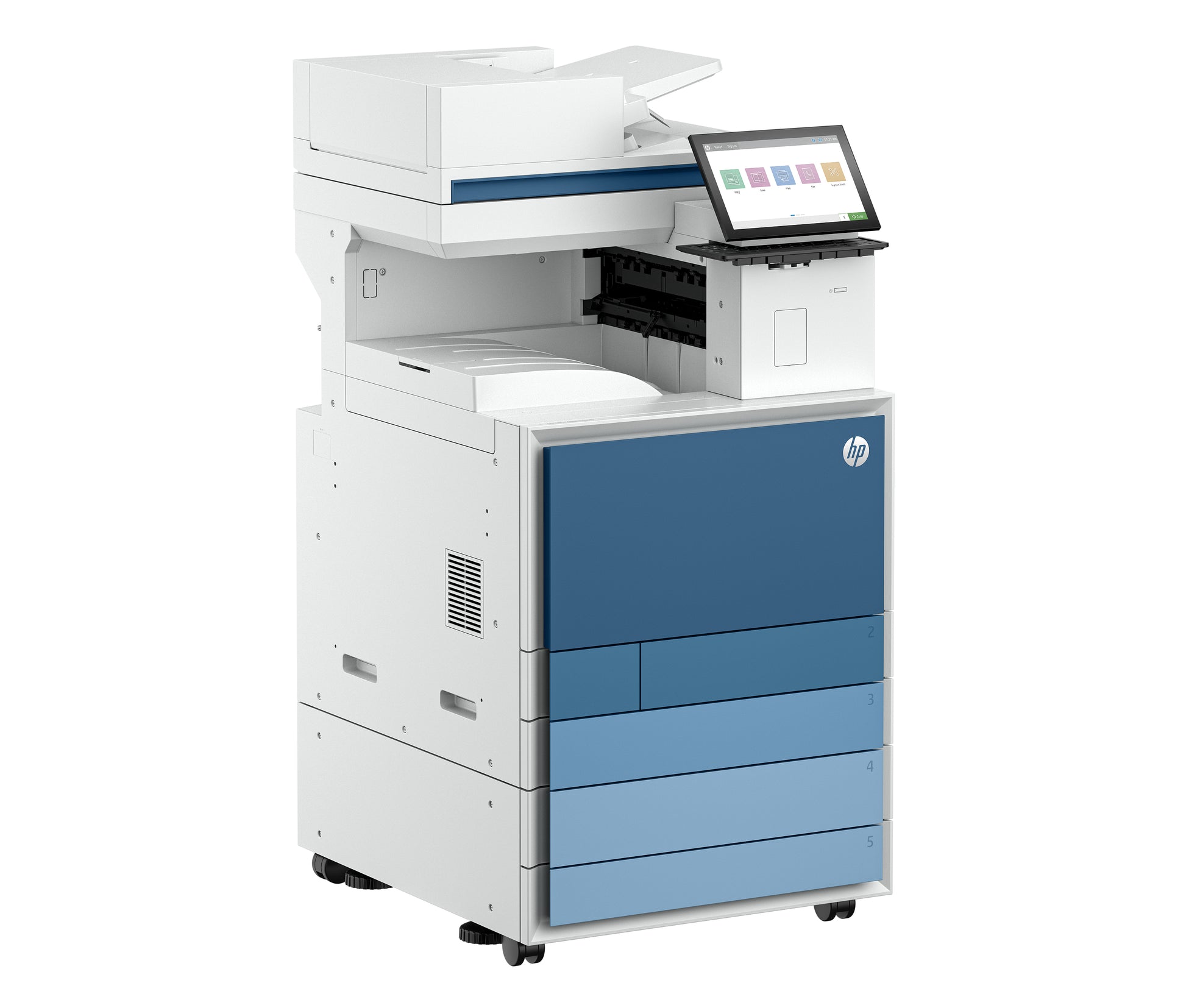 HP Color Laserjet Ent Flow MFP 8801z – 1200 × 1200 dpi, WLAN