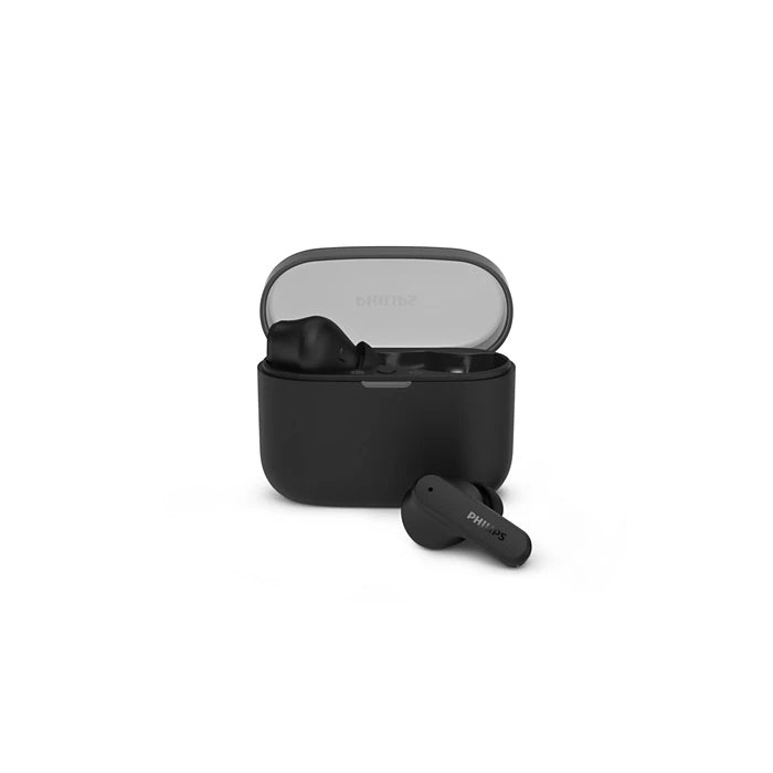 Philips TAT2000BK/00 – True Wireless In-Ear Kopfhörer – Bluetooth, IPX4 – Schwarz – bis 32 h