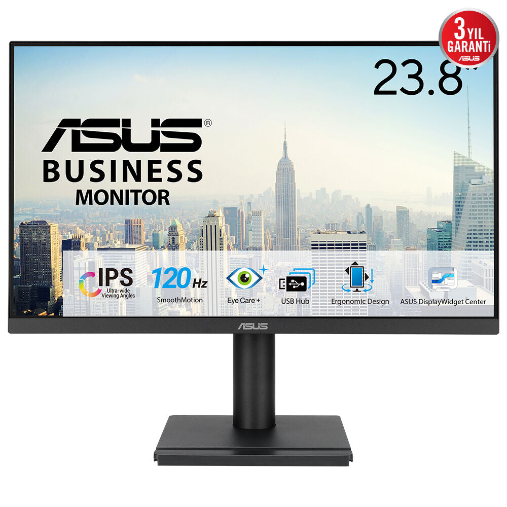 ASUS VA249QGS – Monitor, 23,8", 1920 × 1080 (Full HD), LED, Schwarz