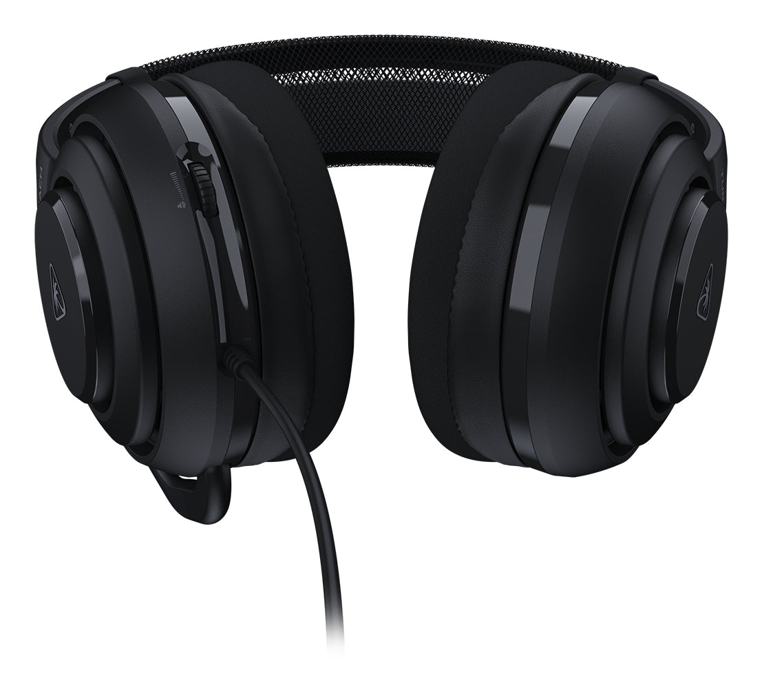Turtle Beach Atlas 200 – Over-Ear Gaming-Headset – 3,5 mm Klinke, mit Mikrofon, umklappbar – Schwarz