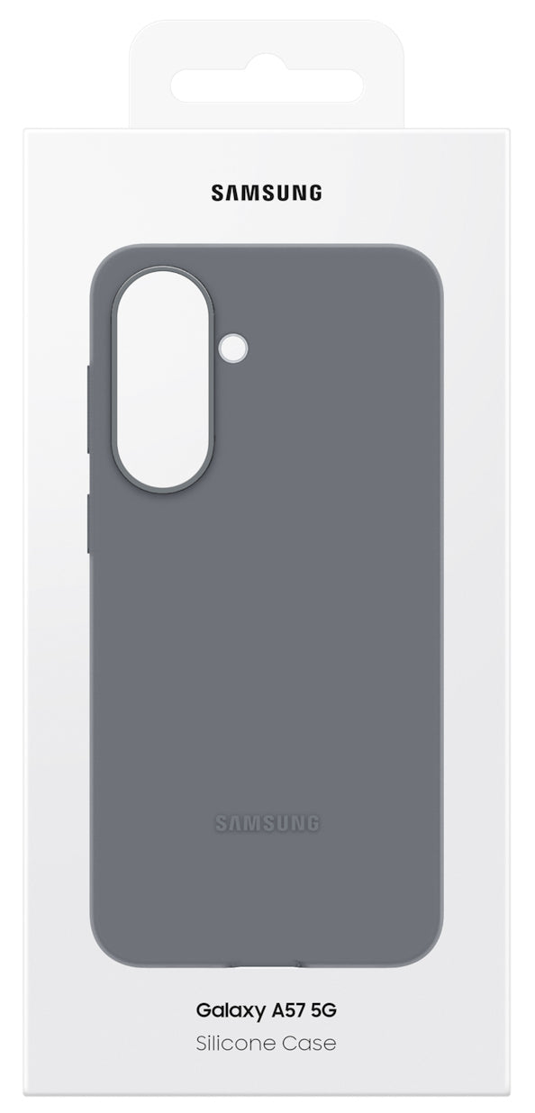 Samsung Backcover – für Samsung Galaxy A57 5G, Silikon, Grau