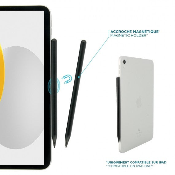 Mobilis Eingabestift für Tablets – 10 h Akku – Schwarz