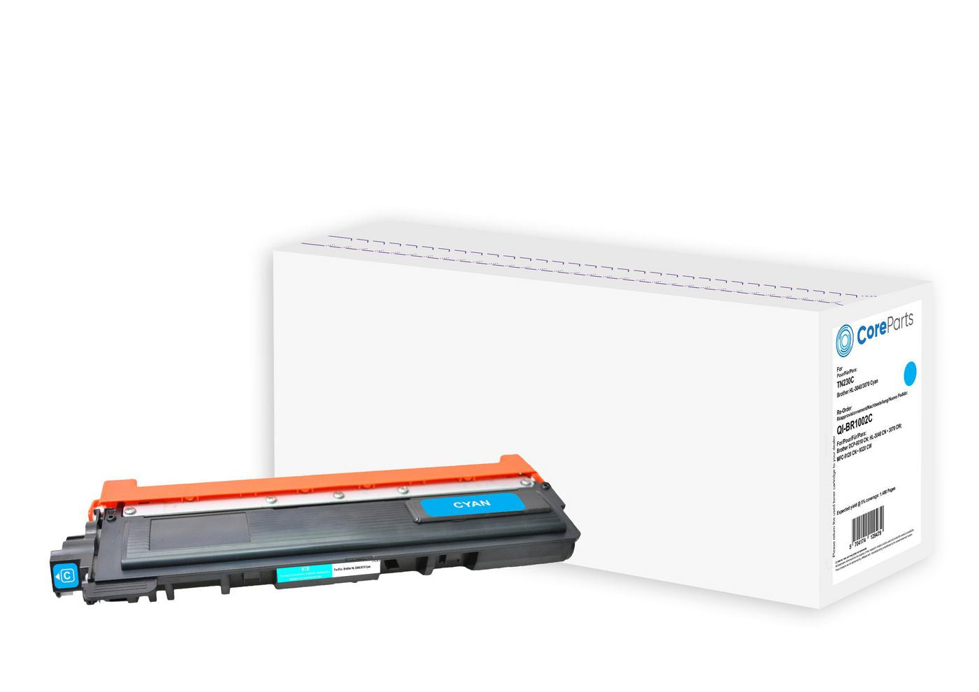 CoreParts TN230C Cyan Toner – Kompatibel – 1'400 Seiten – für Brother HL-3040/3070