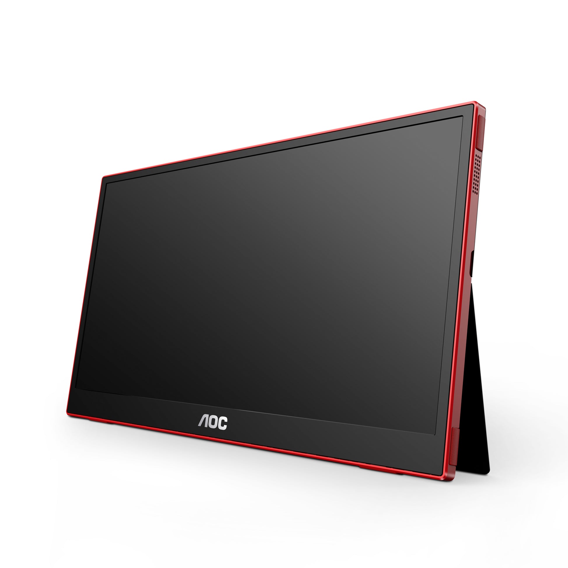 AOC 16G3 – Tragbarer Monitor, 15,6", IPS, 144 Hz, 250 cd/m², USB-C, FreeSync, VESA 50 × 50, Rot
