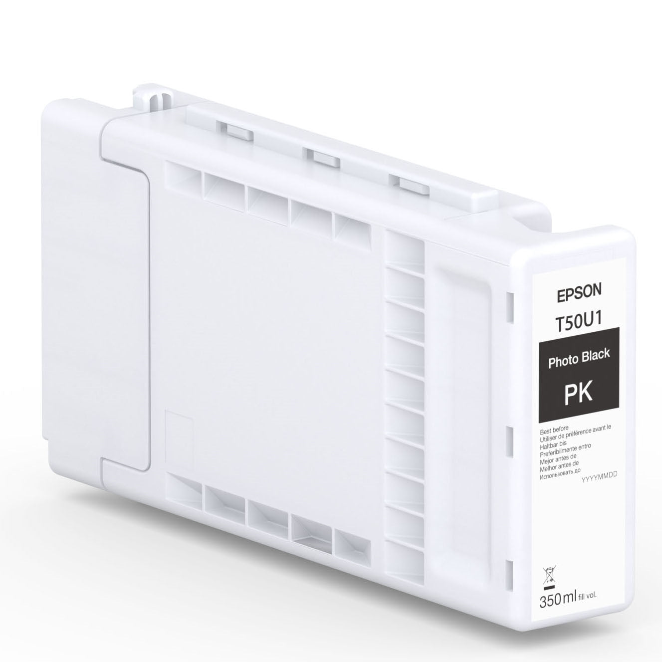 Epson Tintenpatrone UltraChrome XD3, Schwarz, 350 ml – für SureColor T7760D - 44"
