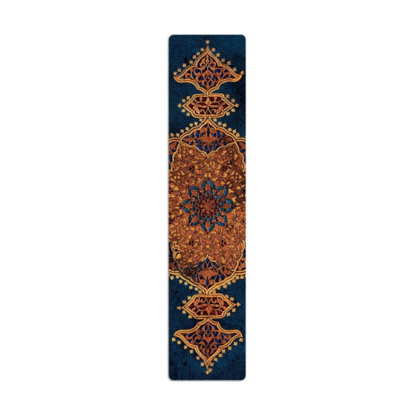 Paperblanks Safawidisch Indigo – Lesezeichen, flexibel, Papier, blau, 40 × 185 mm, 1er Set