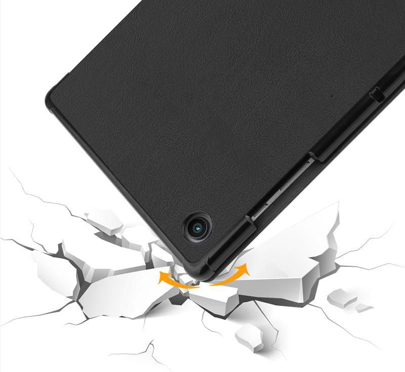 eSTUFF Tablet-Hülle für Galaxy Tab A8 10,5" (SM‑X205) – Schwarz