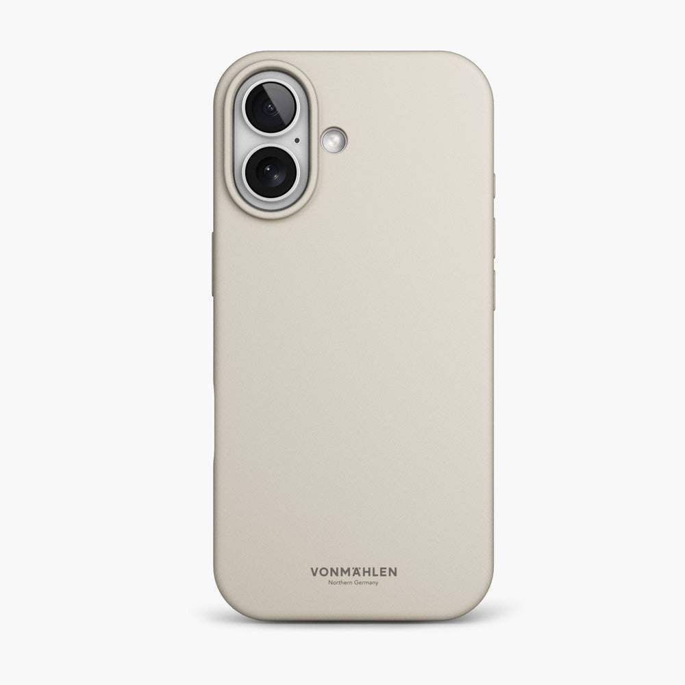 Vonmählen Backcover – für Apple iPhone 17 – creme – Silikon, MagSafe-kompatibel