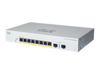 Cisco CBS220-8T-E-2G – Managed L2 Switch – 8× 1G, 2× SFP, 19", 1U