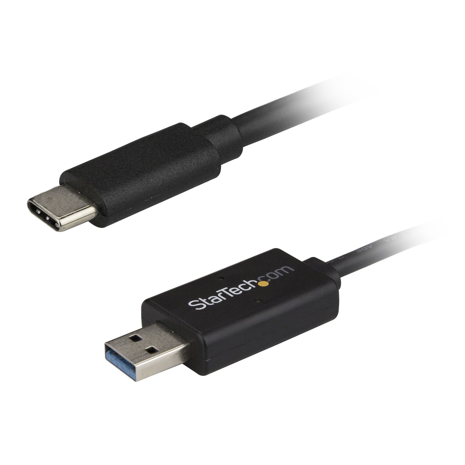 StarTech.com USB-Kabel – USB-A auf USB-C – USB 3.2 Gen 1 (5 Gbit/s) – 2 m – Schwarz – für Mac und Windows
