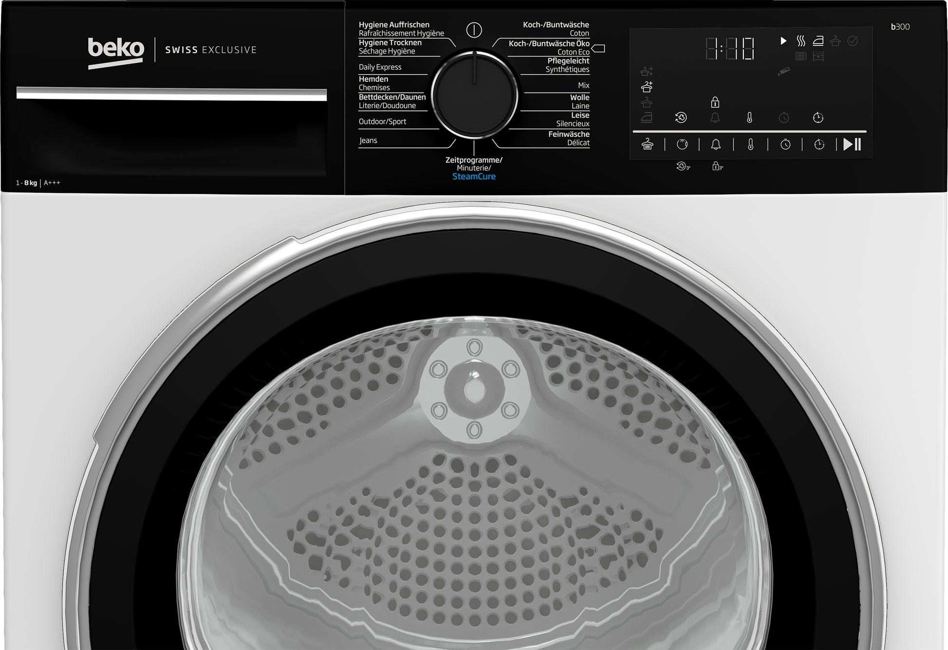 Beko Wäschetrockner TR328 – 8 kg, Wärmepumpe, Energieeffizienzklasse C – Weiss