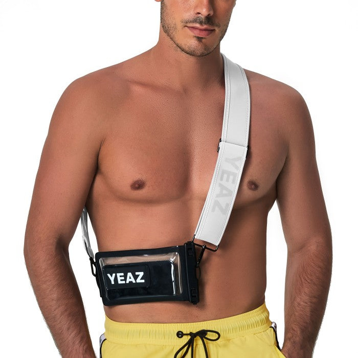 YEAZ Wasserdichte Smartphone-Tasche – Weiss – Neopren