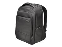 Kensington Notebook-Rucksack Contour 2.0 – für 15,6", 27,5 l, mit Tablet-Fach, Polyester – Schwarz