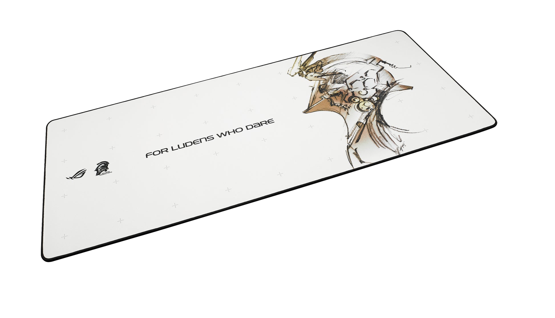 ASUS ROG Scabbard II XXL-KJP – Gaming-Mauspad – 900 × 400 mm, Gestickte Kanten, Mehrfarbig
