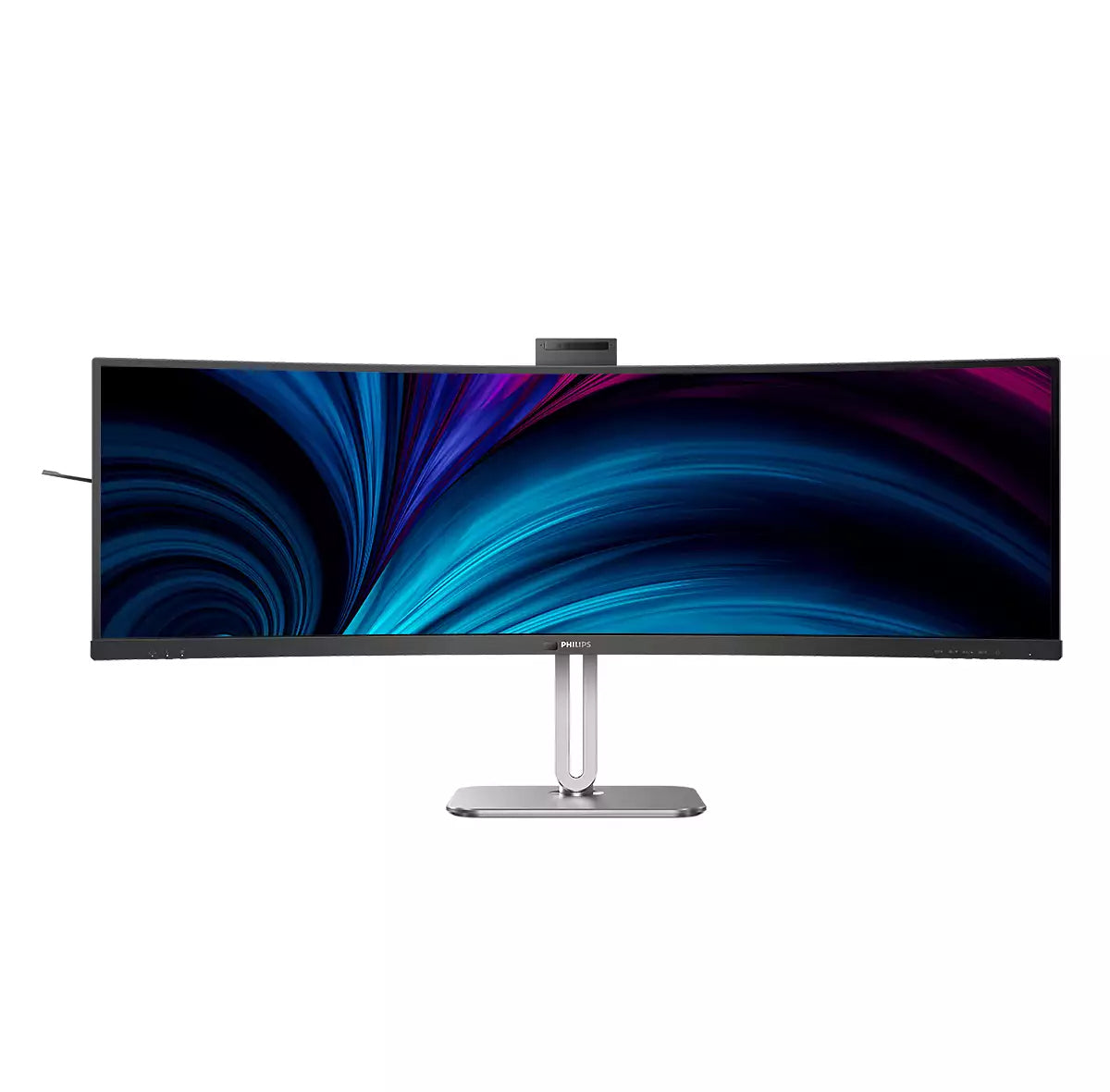 Philips 49B2U6903CH/00 – Monitor, 48,8" 5120 × 1440 (Dual QHD), VA, 450 cd/m², Webcam, Schwarz