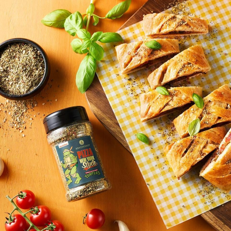 Ankerkraut Gewürzmischung Pizza New York Style, Flockengewürze – 95 g