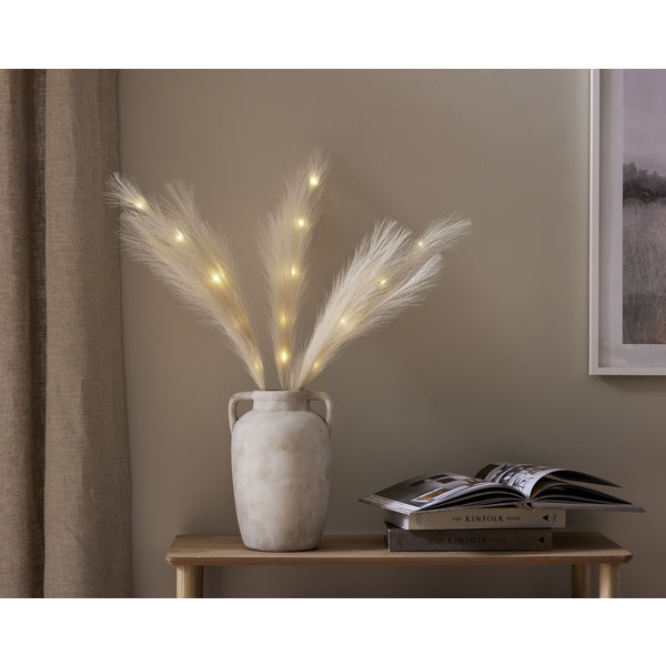 Star Trading Dekoratives Licht – Starterset, 65 cm, 0,09 W, Warmweiss, Weiss, Batteriebetrieben, 3 Lampen