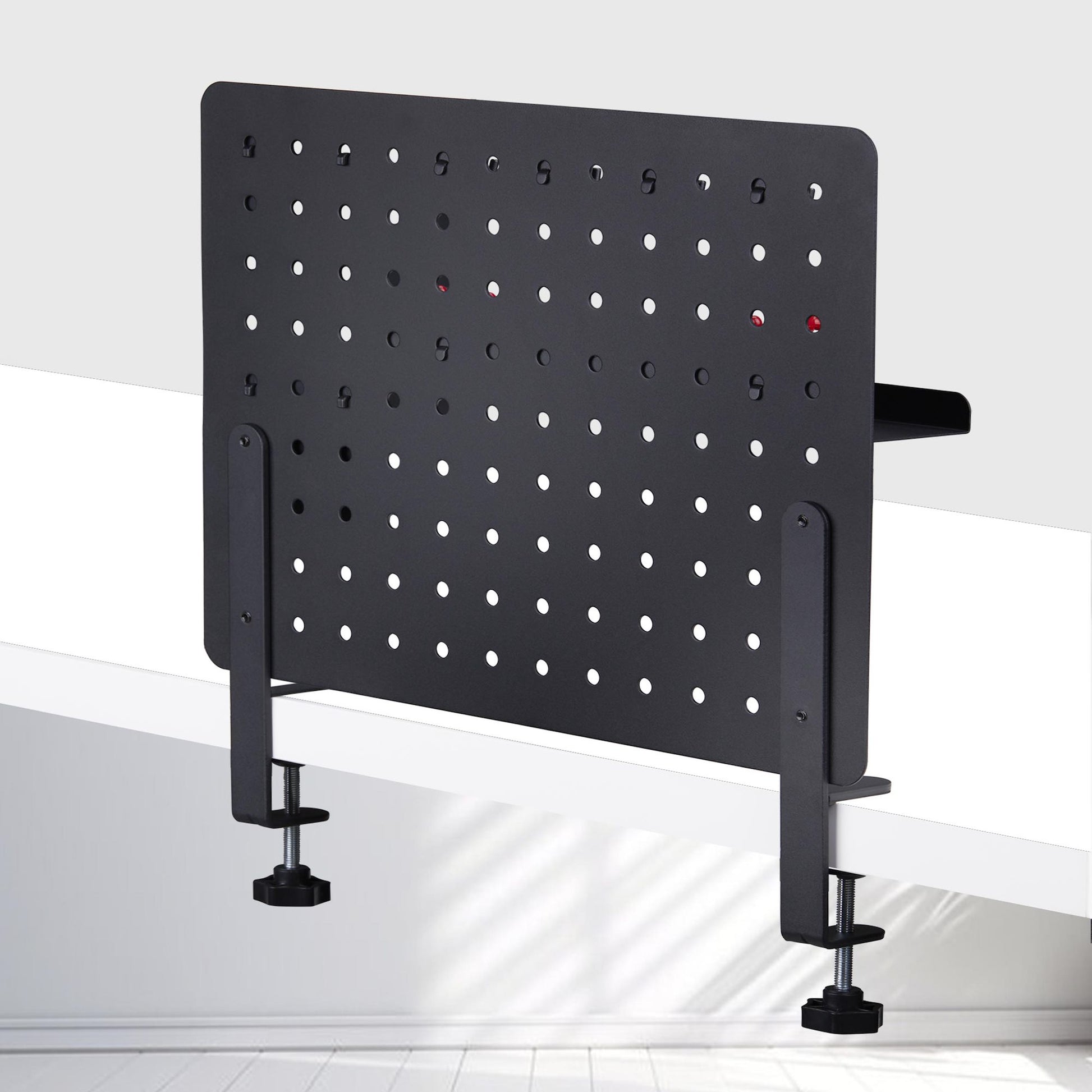 StarTech.com StarTech Lochwand-Organizer, Stahl, Schwarz, mit Zubehör, zum Anklemmen