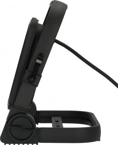 Brennenstuhl Arbeitsstrahler – 100 W, Kaltweiss, 6500 K, IP65, Netzbetrieb, dimmbar, Schwarz, Metall