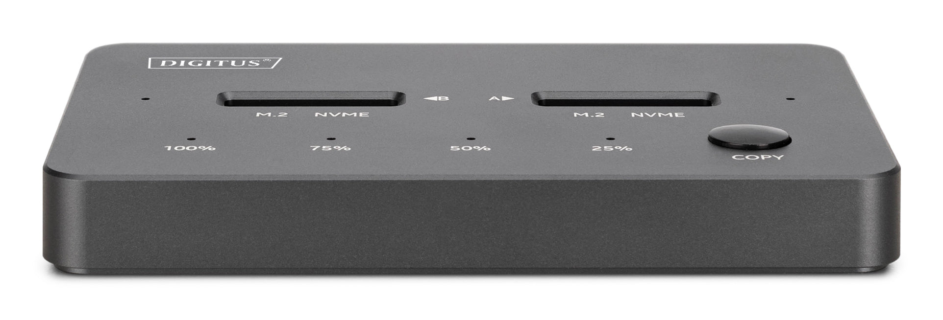 Digitus NVMe Klonstation – 2-Bay – USB 3.2 Gen2 (10 Gbit/s), für M.2 (NVMe)