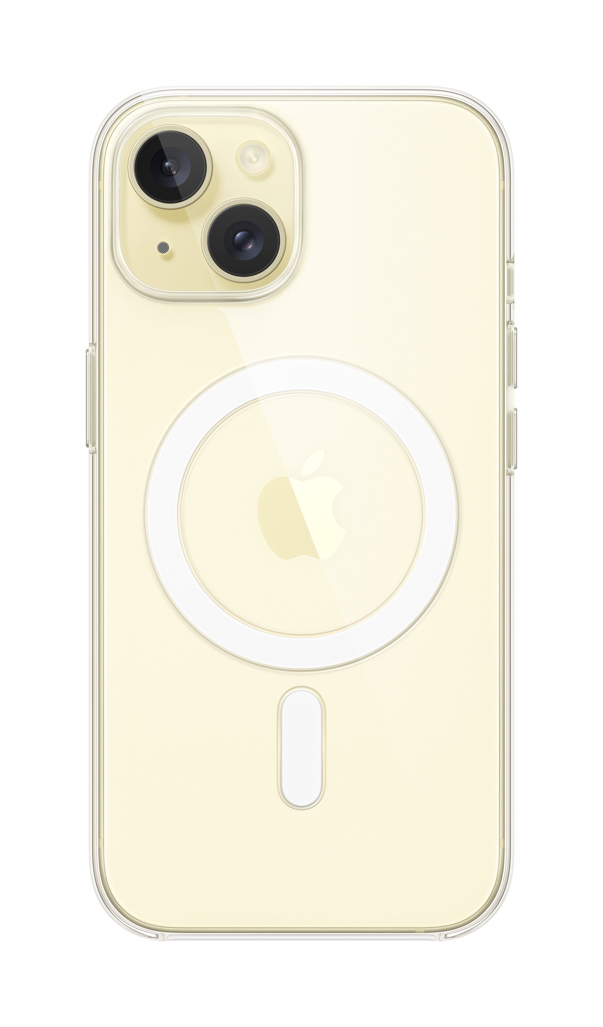 Apple Backcover – für iPhone 15 – transparent – MagSafe-kompatibel