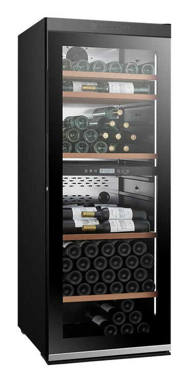 Climadiff Weinkühlschrank MILLESIME190DB – 380 l, 240 V, Kompressor, Energieeffizienzklasse F
