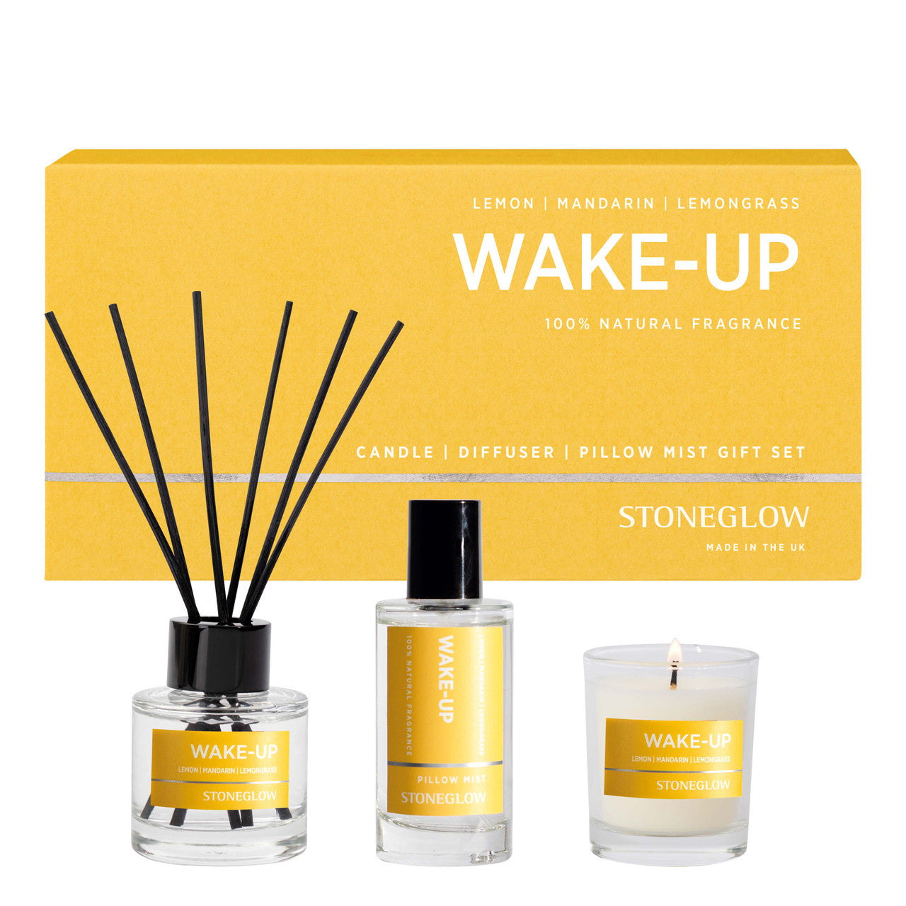 Stoneglow Geschenkset Wake Up – Mandarine – 50 ml